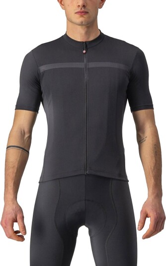 Castelli Classifica Jersey Herre Light Black XXL