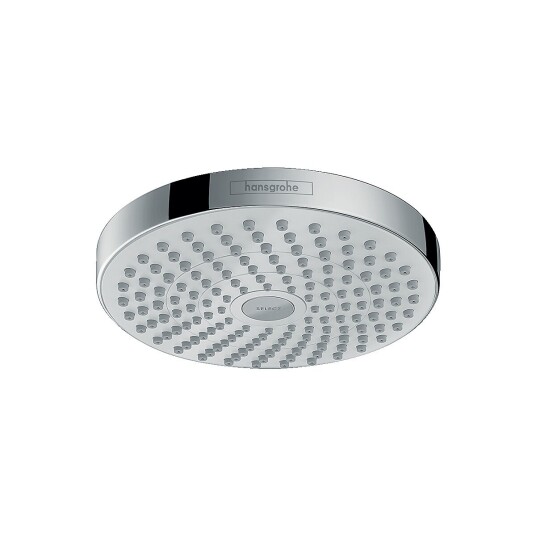 Hansgrohe Croma Select S Hodedusj 180 Ø187 mm, 2jet, Hvit/Krom