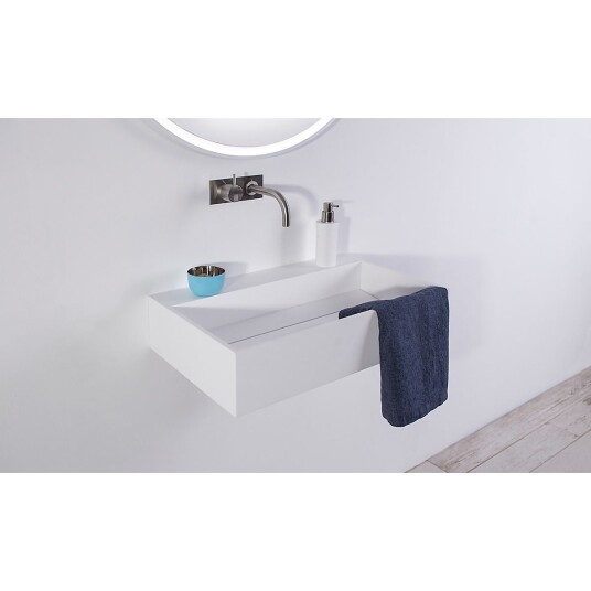 Copenhagen Bath Christiansfeld servant 600x400 mm, Hvit Matt