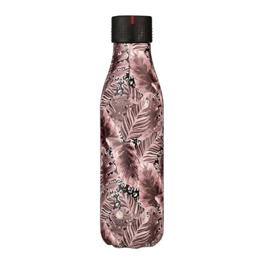 Les Artistes  Bottle Up Design termoflaske 0,5L burgunder/hvit/svart