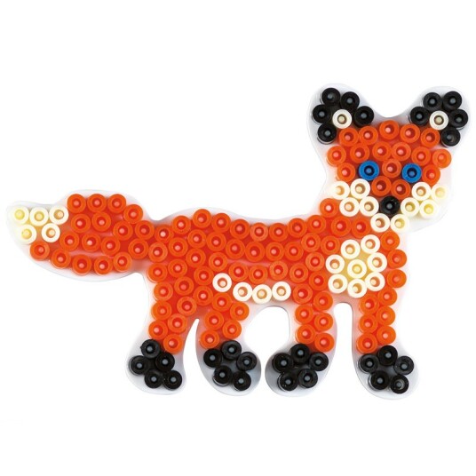 Hama Ironing Beads Plate Fox