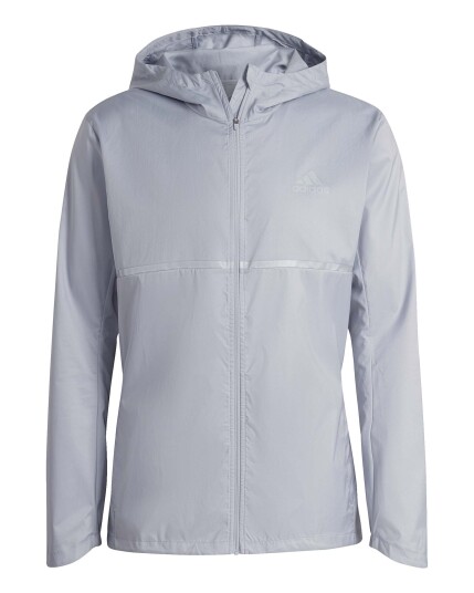 Adidas Own The Run Jacket M Halsil/Refsil (Storlek XS)