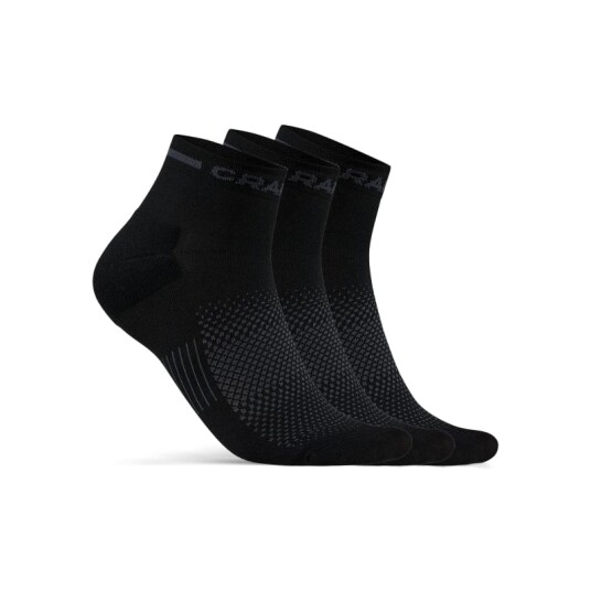 Craft Core Dry Mid Sock 3-pack 40/42 Black