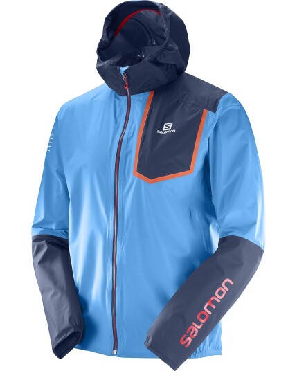 Salomon Bonatti Pro Wp Jacket M Hawaiian/Dress Blue (Storlek XL)