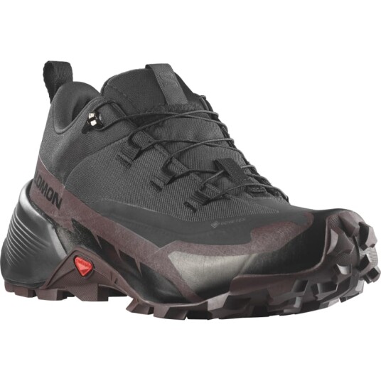 Salomon Women's Cross Hike Gore-Tex 2 37 1/3, Black/Chocolate Plum/Black