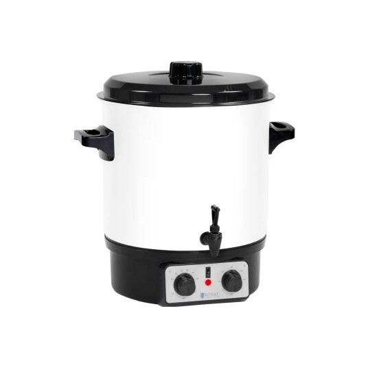 Royal Catering Gløggvarmer - 27 L - Timer - Tappekran 10010834