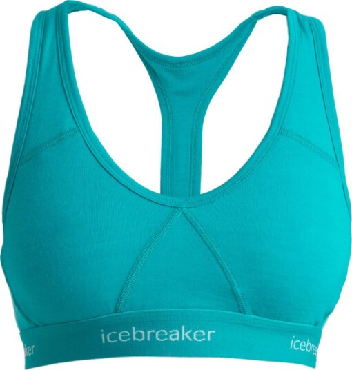 Icebreaker Women's Sprite Racerback Bra XS, Flux Green