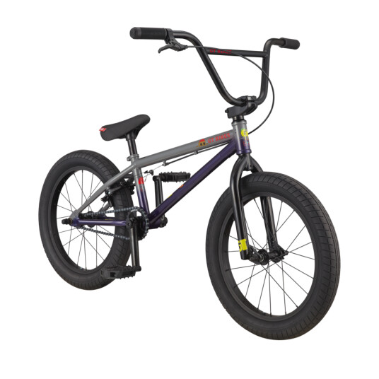 Gt Performer 18 23, BMX-sykkel, junior 18" Gloss Purple and Wet