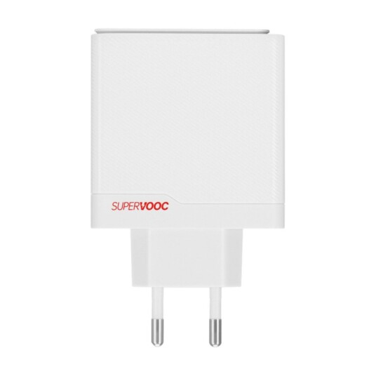 ONEPLUS SUPERVOOC 100 W USB-C/A LADER 1 M, HVIT