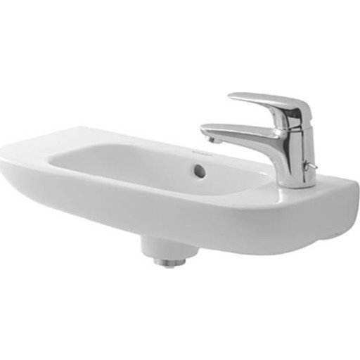 Duravit D-Code servant, 50x22 cm, høyre, hvit