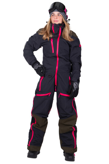 Raven Monosuit  Shredder Dame Svart