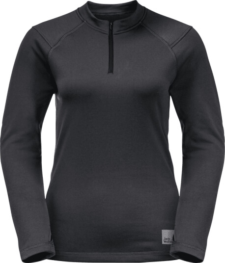 Jack Wolfskin Women's Bike Commute Halfzip Sort S Woman