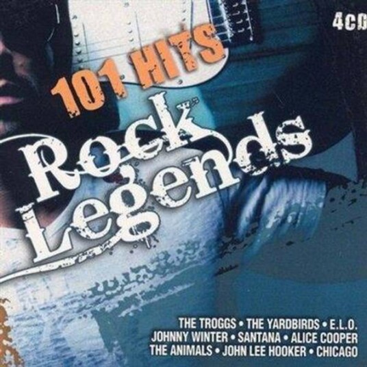 101 Hits Rock Legends 4CD Diverse Artister