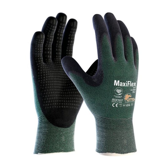 ATG MaxiFlex Dark Green Cut 3B DT HT hansker, 12 par ,SBG-34-8443 8