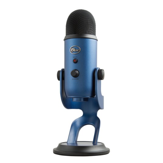 Blå Mic Yeti USB - Midnight Blå - Microphone for Windows PC and Mac