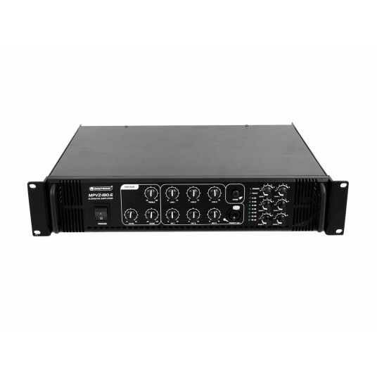 Omnitronicmpvz-180.6 Pa Mixing Amplifier 6-Zone Pa Mono Mixing Amplifier