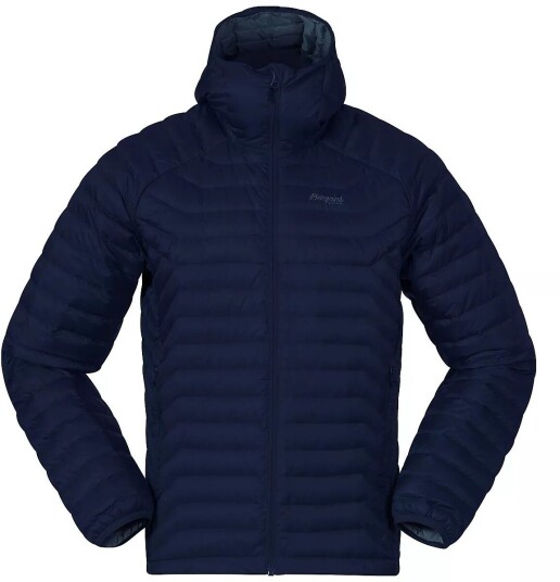 Bergans Of Norway Rabot Light Down Jacket W/hood Herre Navy Blue M