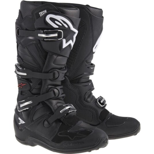 Alpinestars Tech 7 Motocross Støvler 40 41 Svart