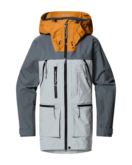 Haglöfs Vassi Gtx Pro Jacket W Steel Blue/Stone Grey (Storlek L)