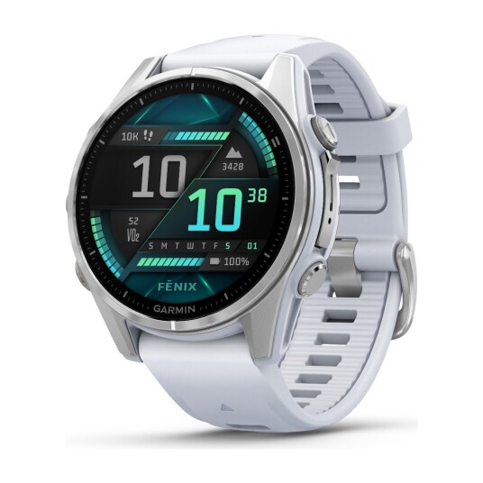 Garmin Fenix 8 AMOLED 43mm SS/Whitestone