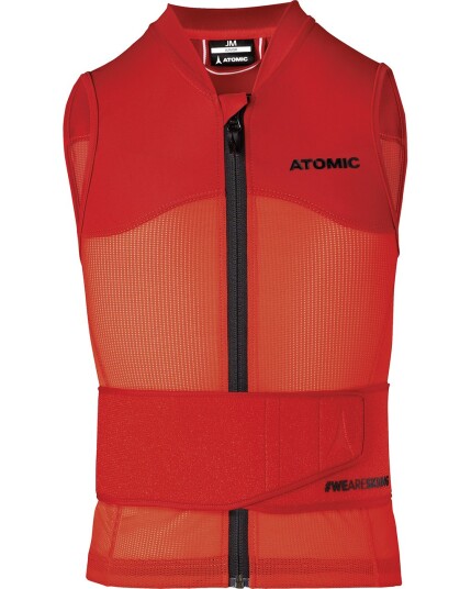 Atomic Live Shield Vest JR Red (Storlek S)