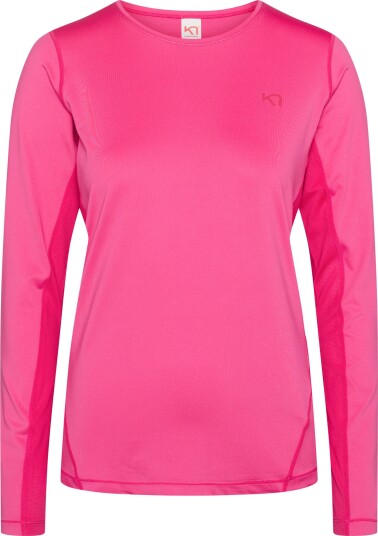 Kari Traa Women's Nora 2.0 Long Sleeve Bright Pink XS