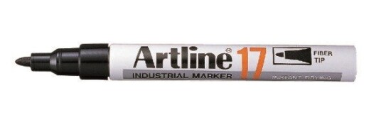 Artline Marker 17 Industri 1.5 svart, 12 stk