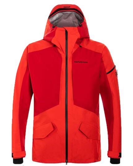 Peak Performance 3L GoreTex Ski Jacket M Racing Red (Storlek M)