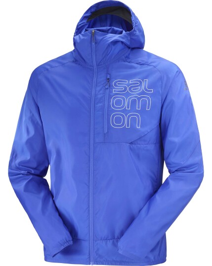 Salomon Bonatti Cross F/Z Hoodie M Nautical Blue (Storlek S)