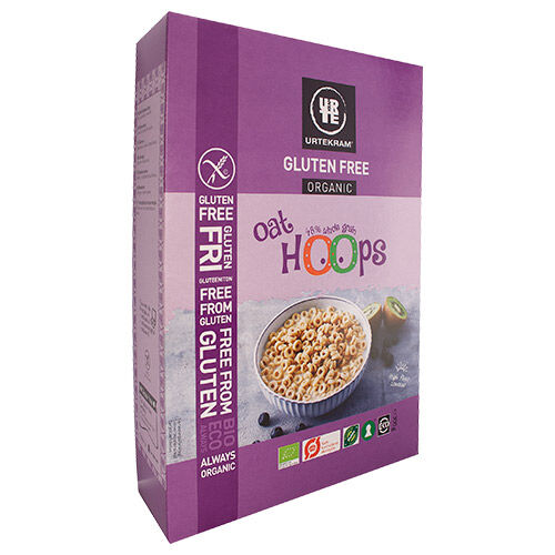 Urtekram Oat Hoops glutenfri Ø 300g