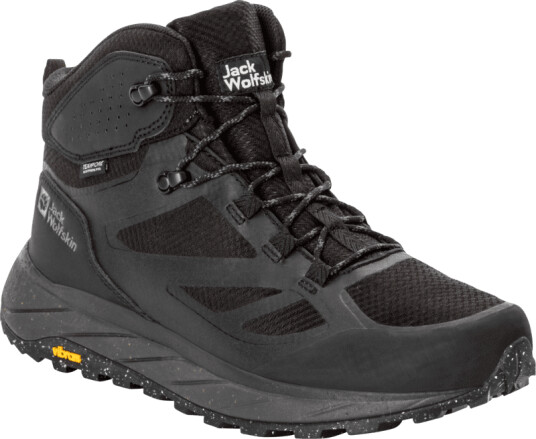 Jack Wolfskin Men's Terraventure Texapore Mid 45, Black