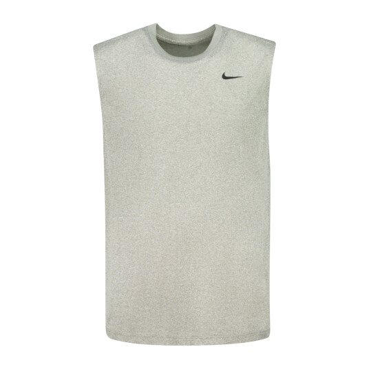 Nike Dri-FIT Legend Sleeveless Fitness T-Shirt, singlet herre XL Tumbled Grey/flt Sil