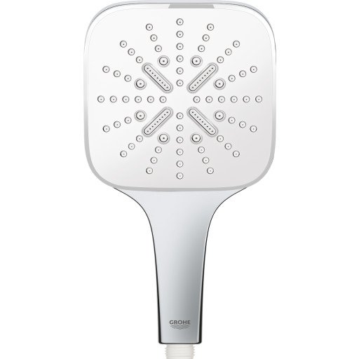 Grohe Rainshower SmartActive Cube 130 Månehvit/Krom