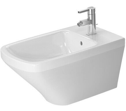 Duravit DuraStyle Vegghengt Bidé 370x620 mm, m/o.l, Hvit m/WG