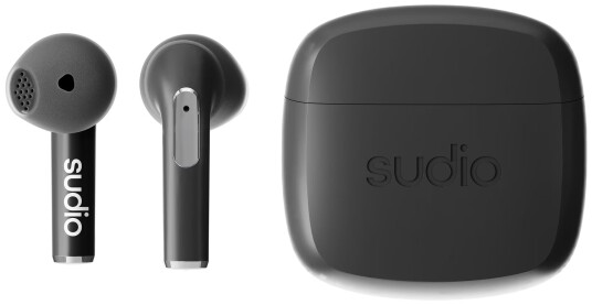 Sudio N2 trådløse in-ear hodetelefoner sort