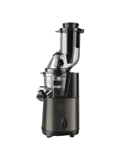 Black & Decker Slow Juicer Brushed