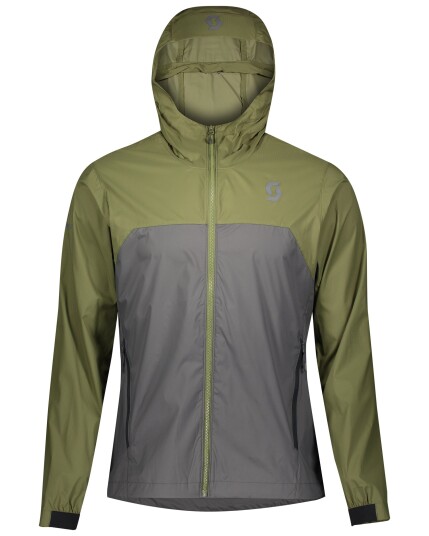 Scott Trail MTN WB Jacket M Green Moss/Dark Grey (Storlek S)