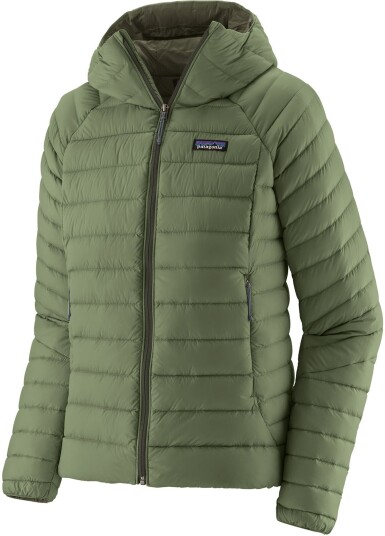 Patagonia Women's Down Sweater Hoody Terrain Green XL