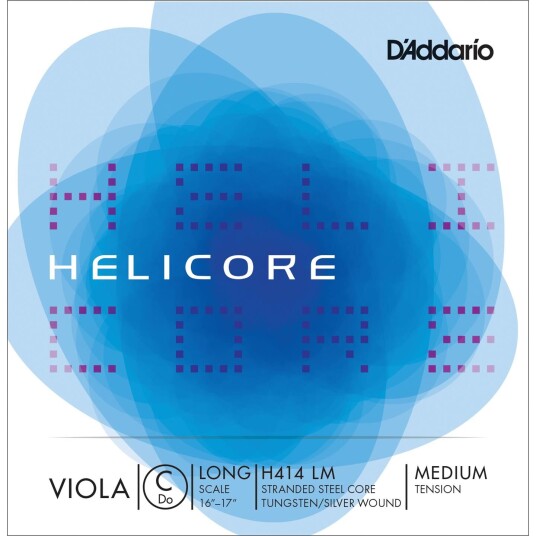 D'Addario H414 Lm Helicore Viola C Long Med