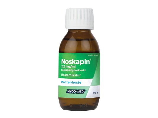 Noskapin Mikstur 2,2mg/ml, 100 ml