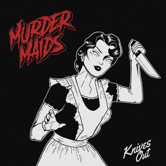 Murder Maids - Knives Out - Limited Edition (Vinyl - Hvit/Rød Splatter)