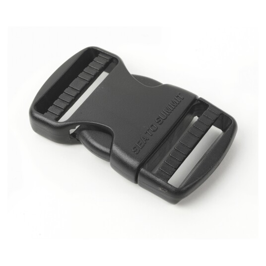 Sea To Summit Field Repair Buckle Side Release 38mm 2 Ladderlock Black OneSize, Black