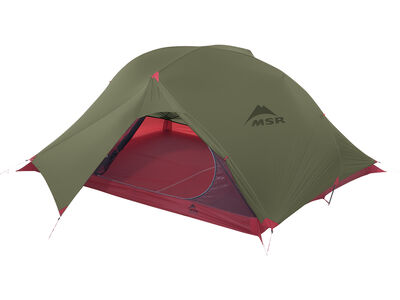 Msr Carbon Reflex 3 Ultralight Tent Green 3