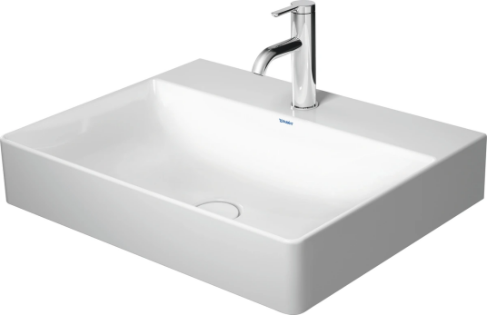 Duravit DuraSquare servant, 60x47 cm, hvit