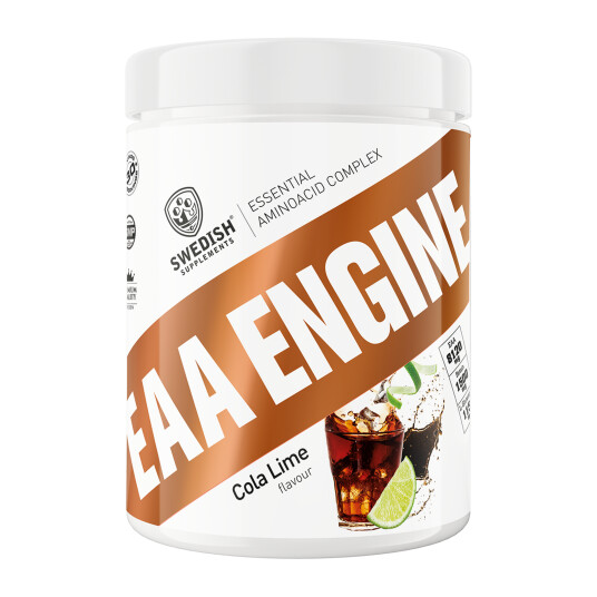 Swedish Supplements EAA Engine, 450g, Cola Lime, sportsdrikk 450g Cola