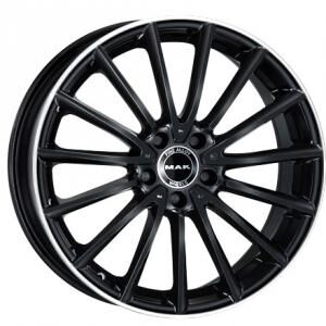 MAK Komet Black Polished 7.5x17 5x112 ET40 B66.6