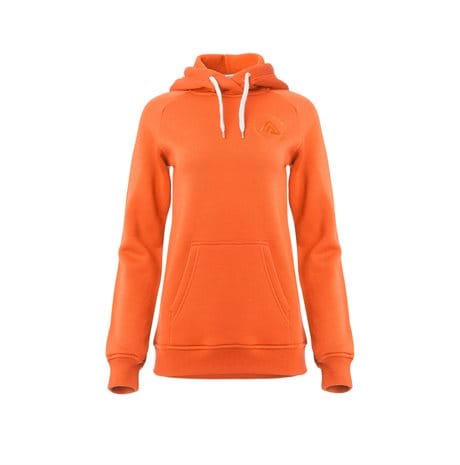 Aclima FleeceWool V2 Hoodie, Dame Orange Tiger (#FB6935) Dame XS