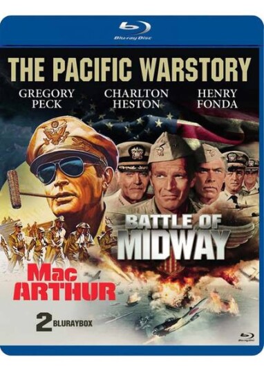 The Pacific War Story Midway 1976 & Macarthur 1977 BluRay