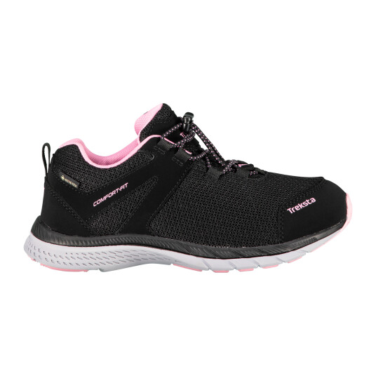 Treksta Neo Low Gore Tex, vanntette fritidssko, barn og junior 37 Black/Pink