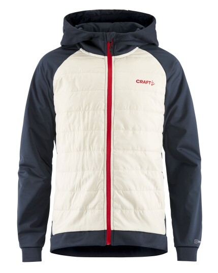 Craft Advance Insulate Hood Jacket JR Blaze/Tofu (Storlek 146/152)